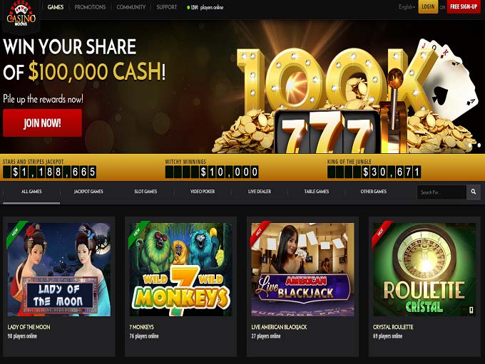 moonwin casino login