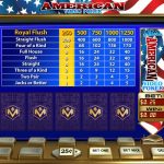 all american video poker