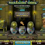 pharaohs gems