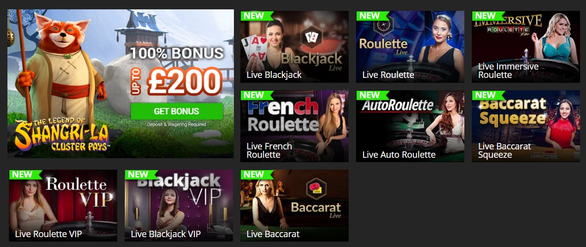 Barbados casino live games